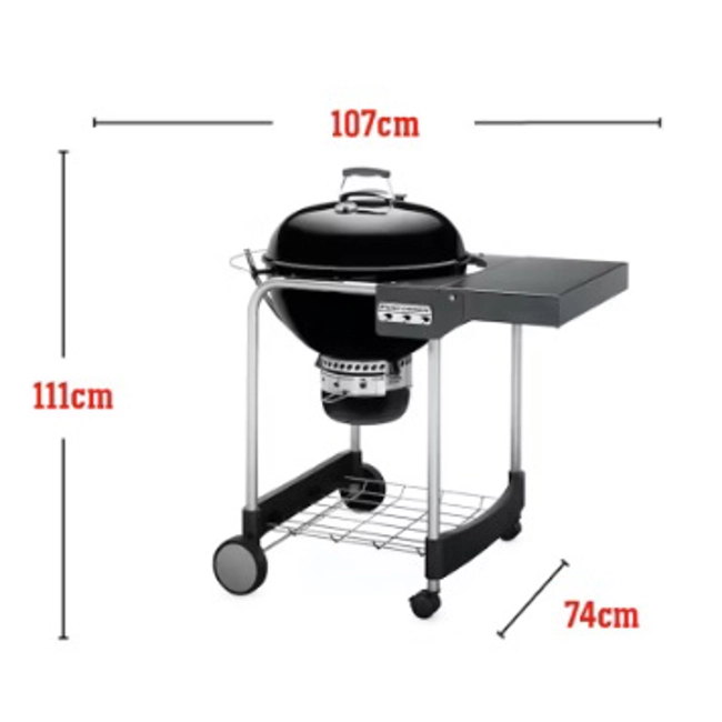 Vendita online Barbecue a carbone Weber Perfomer GBS Ø 57 cm BLACK
